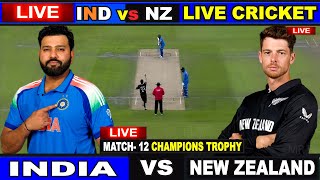 🔴Last 3 Over INDIA vs New Zealand LIVE [upl. by Ivy]