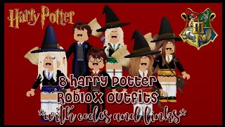 8 Harry Potter Roblox Outfits with codes and links [upl. by Nauqyaj]