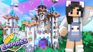 💙Building My Castle Empires SMP Ep6 Minecraft 117 Lets Play [upl. by Ehtyde]