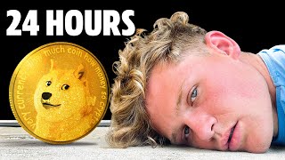 I Survived 24 Hours on Only Dogecoin [upl. by Casie]