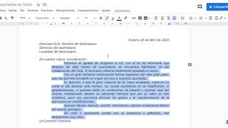 Interlineado y Sangría en Google Docs [upl. by Arihsat]