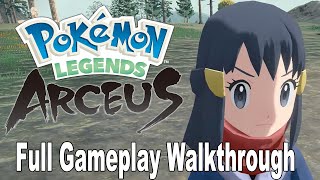 Pokemon Legends Arceus  Full Gameplay Walkthrough HD 1080P [upl. by Berton275]