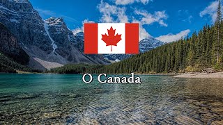 National Anthem of Canada  O Canada  PRE 2018 LYRICS [upl. by Rehpotirhc618]