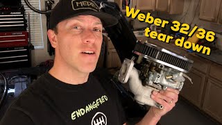 How to disassemble and clean a Weber 3236 carburetor [upl. by Lledor]