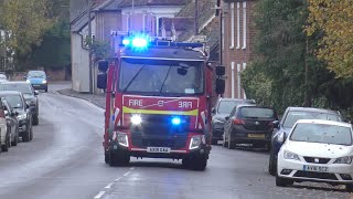 Suffolk Fire amp Rescue Service  Long Melford WrL Responding [upl. by Inram]