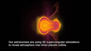 The atmospheric impact of gigantic planetary collisions [upl. by Oz]