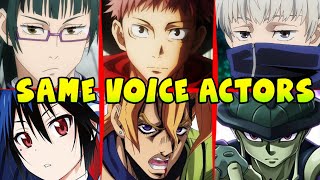 Jujutsu Kaisen All Characters Japanese Dub Voice Actors Seiyuu amp Same Anime Characters [upl. by Dowzall]