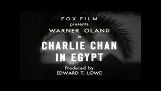 Charlie Chan in Egypt 1935 [upl. by Louanne]