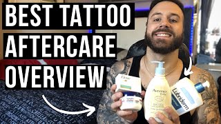 The BEST TATTOO AFTERCARE 2019  Full STEP BY STEP [upl. by Anidnamra]