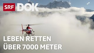 Die Bergretter in Himalaya – Rettungshelikopter in eisigen Höhen  Doku  SRF Dok [upl. by Khalil]