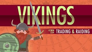 The Vikings  Crash Course World History 224 [upl. by Emmalyn294]