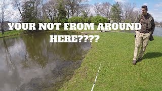 Guy Tries To Kick Me Out For Fishing In My Own Pond [upl. by Pleione]