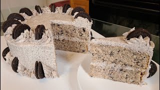 How to make a Oreo Cookie Cake from scratch [upl. by Beaufert]