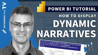 How To Display Dynamic Narratives For Interactive Data  Power BI [upl. by Sorensen54]