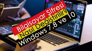 Bilgisayarın Şifresi Nasıl Değiştirilir  Windows 7 8 ve 10 [upl. by Hcardahs]