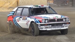 EPIC Lancia Delta HF Integrale Martini Racing  Group A Rally Car ACTION amp SOUND [upl. by Artined]