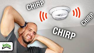 Stop A Smoke Alarm Chirping With 3 Quick Fixes [upl. by Eanej]