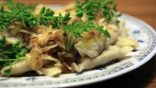 Recette de pierogi raviolis traditionnels polonais [upl. by Nason]