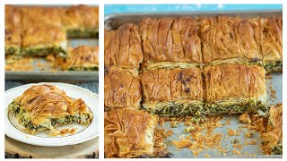 The Best Greek Spanakopita Updated Video [upl. by Toback926]