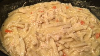 Slow Cooker Chicken Noodles [upl. by Noemad]