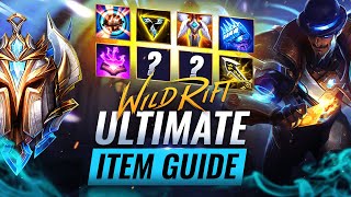 The ONLY ITEM Guide YOU Will EVER Need in Wild Rift LoL Mobile [upl. by Lampert]