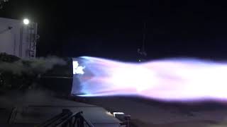 SpaceX Raptor Engine Firing [upl. by Uahc]