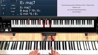 Endless Love by Lionel Richie amp Diana Ross  Piano Tutorial [upl. by Eesdnil]