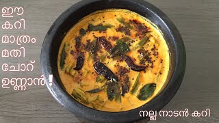 ചോറിനു നല്ല നാടൻ വെണ്ടയ്ക്ക ഒഴിച്ചു കറി  Vendakka Curry Kerala Style  Vendakka Recipe in Malayalam [upl. by Ateikan]