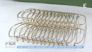 MADE IN FRANCE  Dans le massif Jurassien les lunettes se portent bien [upl. by Goulette]