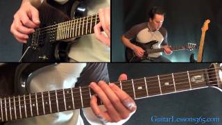 How to play Knockin On Heavens Door Pt1  Guns N Roses  All the riffs [upl. by Akcirred]