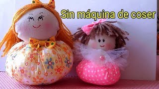 CÓMO HACER MUÑECA DE TRAPO Muy fácil [upl. by Abbye]