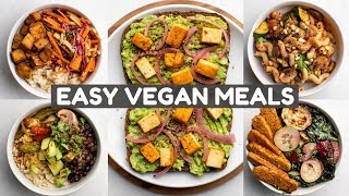 5 Meals I Eat Every Week Vegan [upl. by Ayanahs323]