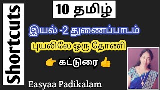 10 Tamil  thunaipadam  puyalile oru thoni  katturai [upl. by Orrocos]