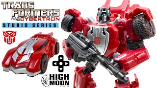 Transformers Studio Series GAMER EDITION War For Cybertron Deluxe Class SIDESWIPE Review [upl. by Yemiaj155]