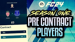 FC 24 1ST SEASON CONTRACT EXPIRY PLAYERS [upl. by Aliakam]