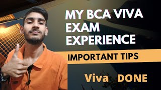 BCA viva exam experience  full details practical exam [upl. by Acinomal]