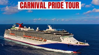 Carnival Pride Ship Tour Guide [upl. by Annaeerb]