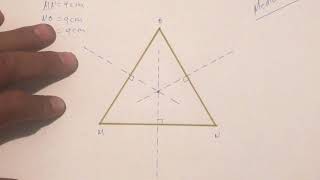 CÓMO TRAZAR LAS MEDIATRICES EL CIRCUNCENTRO Y EL CÍRCULO CIRCUNSCRITO DE UN TRIÁNGULO EQUILATERO [upl. by Elicul618]
