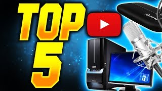 TOP 5 THINGS YOU NEED TO START A GAMING CHANNEL [upl. by Anilrats]