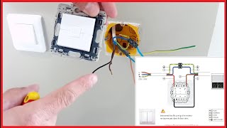 COMMENT BRANCHER INTERRUPTEUR VOLET ROULANTTUTO RACCORDEMENT ET EXPLICATIONS [upl. by Imekawulo72]