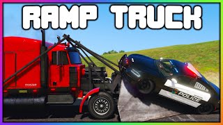 GTA 5 Roleplay  RAMP TRUCK VS COPS  RedlineRP [upl. by Ibrik]