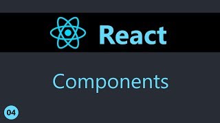 ReactJS Tutorial  4  Components [upl. by Aimik]