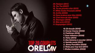 Orelsan TOP 20 Couplets [upl. by Tnert164]