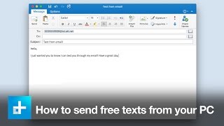 How to send free text messages from your PC [upl. by Vedis]