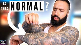 How to TREAT A PEELING TATTOO  Tips Tricks amp Healing Experience [upl. by Mahan]