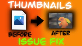 3 Solutions to Fix Image Thumbnail Issue  Windows 10 Thumbnail Issue FIX 🙌🤞✌😁 [upl. by Trinetta]