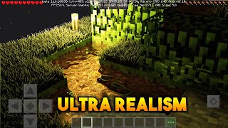 Top 5 Ultra Realistic Minecraft PE 116 Shaders [upl. by Driskill]