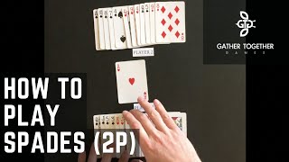 How To Play Spades 2 Player [upl. by Freya]