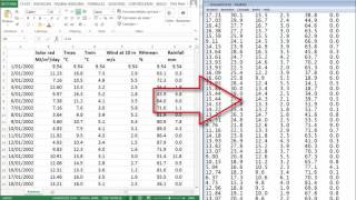 Import of climatic data AquaCrop  Training module Nr 24 April 2016 [upl. by Herrington581]