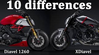 Ducati Diavel 1260 or XDiavel  how different they really are [upl. by Ahsenid708]